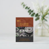 Carte de visite Pièces détachées (Debout devant)