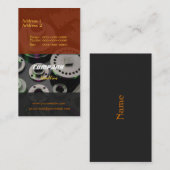 Carte de visite Pièces détachées (Devant / Derrière)