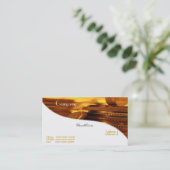 Carte de visite Pièces d'or (Debout devant)