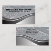 Carte De Visite Pièces d'ordinateurs | Matériel (Devant / Derrière)