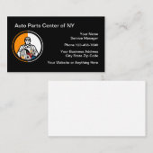 Carte De Visite Pièces Et Service Automobile (Devant / Derrière)