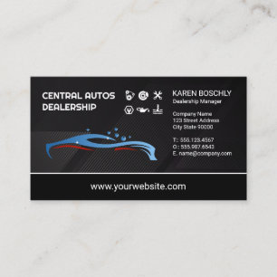 Carte De Visite Pièces et services automobiles Concessionnaire