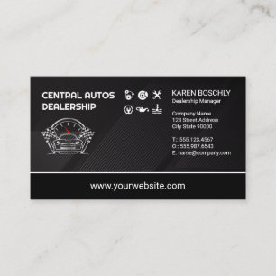 Carte De Visite Pièces et services automobiles   Concessionnaire  
