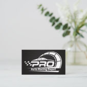 Carte De Visite Pièces et services d'auto Pro Racing (Debout devant)