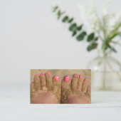 Carte De Visite Pieds (Debout devant)