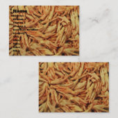 Carte De Visite Pieds de poulet cru (Devant / Derrière)