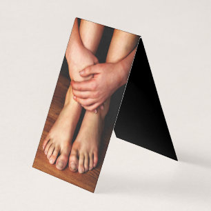 Carte De Visite Pieds et mains de Little Boy