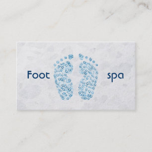 Carte De Visite pieds pétillants