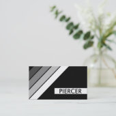 Carte De Visite PIERCER rétro (Debout devant)