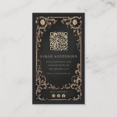 Carte De Visite Piercing Artist  | Ear Piercing Studio (Dos)