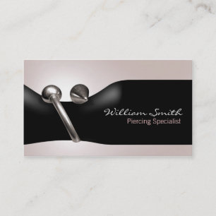 Carte De Visite Piercing specialist Business card