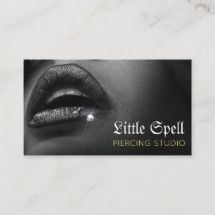 Carte De Visite Piercing Studio Tatouage spécialiste du perçage