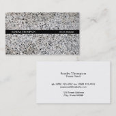 Carte De Visite Pierre (Devant / Derrière)