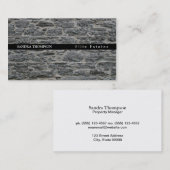 Carte De Visite Pierre (Devant / Derrière)