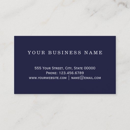 Carte De Visite Pierre assez bleue et turquoise de Geode d'agate (Dos)