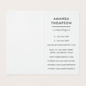 Carte De Visite Pierre d'Agate Galaxy (Intérieur déplié)