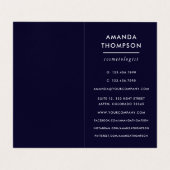 Carte De Visite Pierre d'Agate Galaxy (Intérieur déplié)