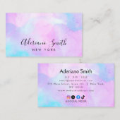 Carte De Visite pierre de l'opale (Devant / Derrière)