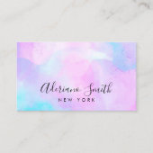 Carte De Visite pierre de l'opale (Devant)