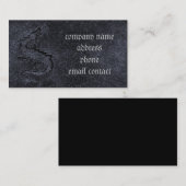 Carte De Visite pierre dragon art imaginaire (Devant / Derrière)