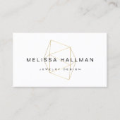 Carte De Visite Pierre géométrique moderne (Devant)