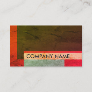 Carte De Visite Pierre naturelle Noir Brown gris rouge