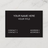 Carte De Visite Pierres de mur colorées (Dos)