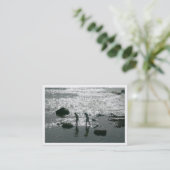 Carte De Visite Pierres de progression, mini photo (Debout devant)