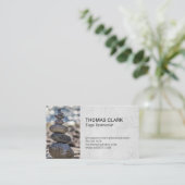 Carte De Visite Pierres empilées | Zen | Yoga (Debout devant)