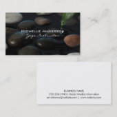 Carte De Visite Pierres en Pond (Devant / Derrière)