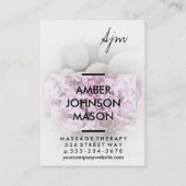 Carte De Visite Pierres & Fleurs Yoga (Dos)