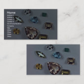 Carte De Visite Pierres précieuses (Devant / Derrière)