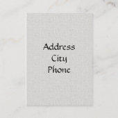 Carte De Visite Pierres Zen (Dos)