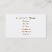 CARTE DE VISITE PIG (Dos)