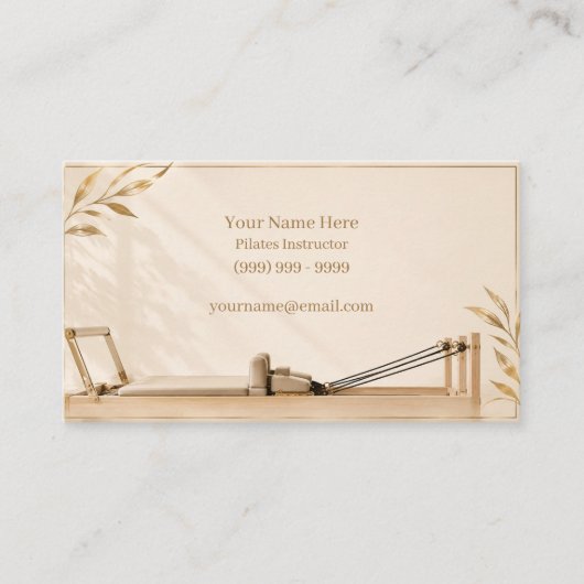 Carte De Visite Pilates (Devant)