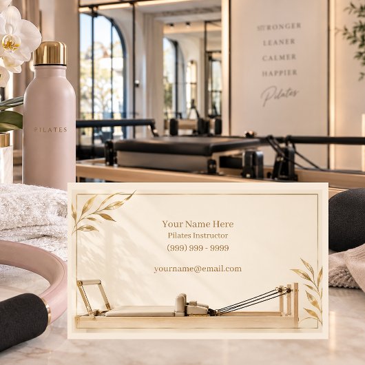 Carte De Visite Pilates