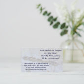 Carte De Visite Pile de tortue vers le haut (Debout devant)