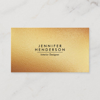Carte De Visite Pile d'or