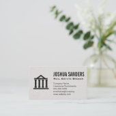 Carte De Visite Piliers | Antique (Debout devant)