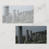 Carte De Visite Piliers brisés (Devant / Derrière)