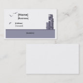 Carte de visite Piling Pier (Devant / Derrière)