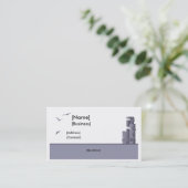 Carte de visite Piling Pier (Debout devant)