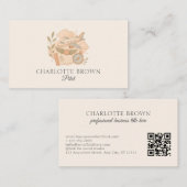 Carte De Visite Pilot Aviation (Devant / Derrière)