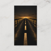 Carte de visite Pilot Night Runway (Devant)