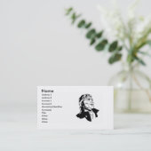 Carte de visite pilote (Debout devant)