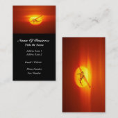 Carte de visite pilote (Devant / Derrière)