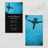 Carte de visite pilote (Devant / Derrière)