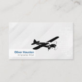 Carte De Visite Pilote d'avion | Aviation (Devant)