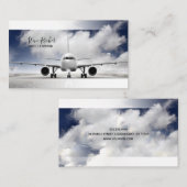 Carte de visite pilote de contrôleur de vol (Devant / Derrière)