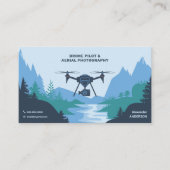 Carte De Visite Pilote de drone (Devant)